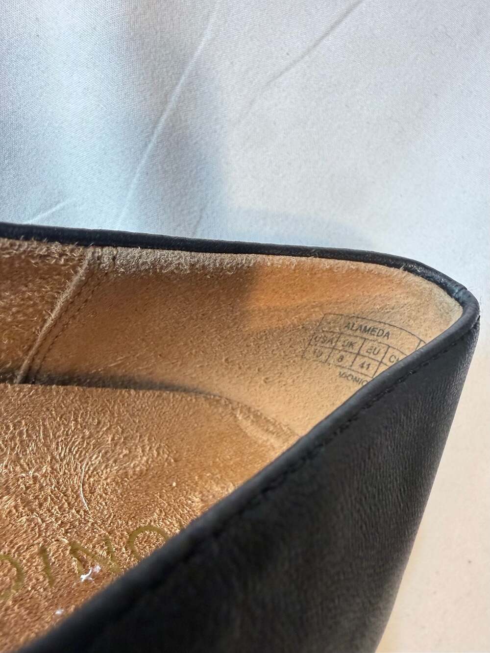 Vionic Alameda Leather Square Toe Mary Jane Flats - Picture 5 of 6
